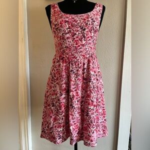 Sincerely Jules Pink Floral Mini Dress